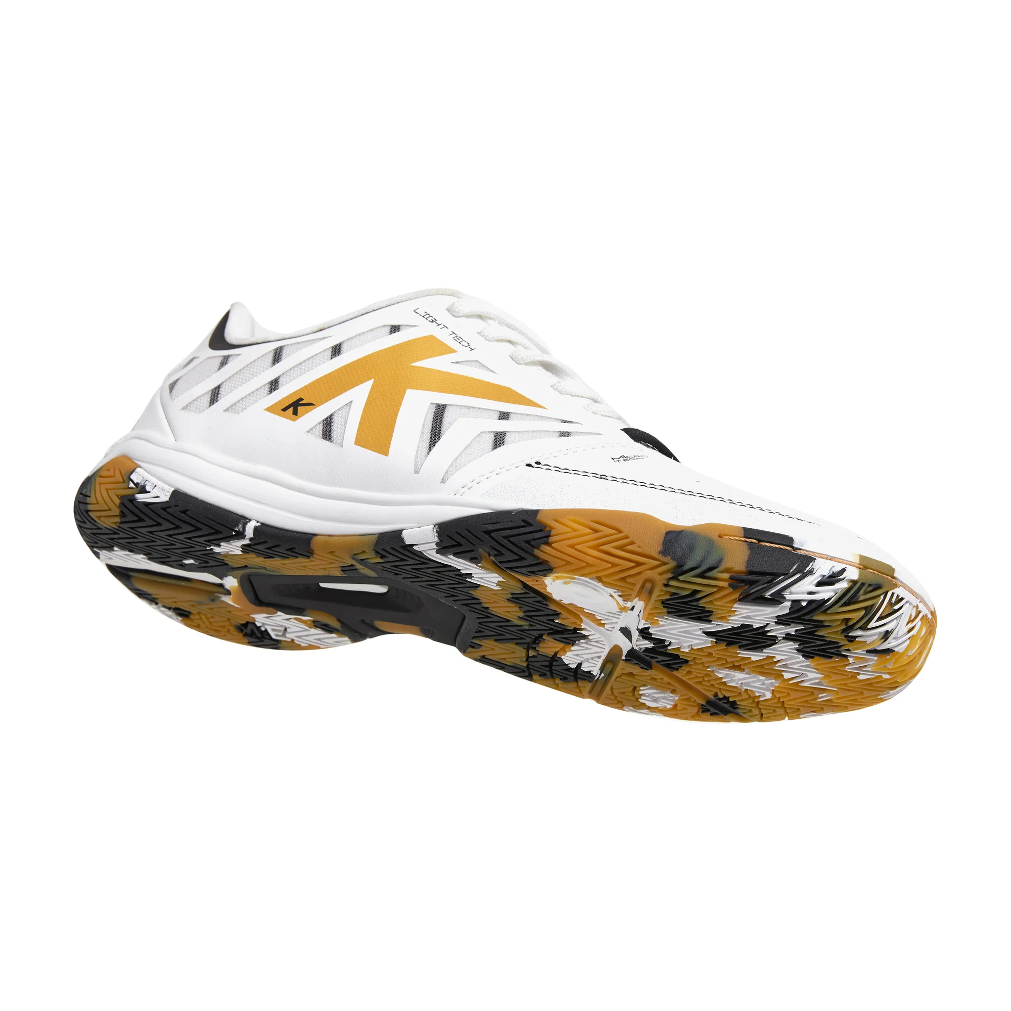 ZAPATILLAS DE FÚTBOL SALA ALL IN SPECIAL PLAYER BLANCO Y ORO Y NEGRO - Image 4