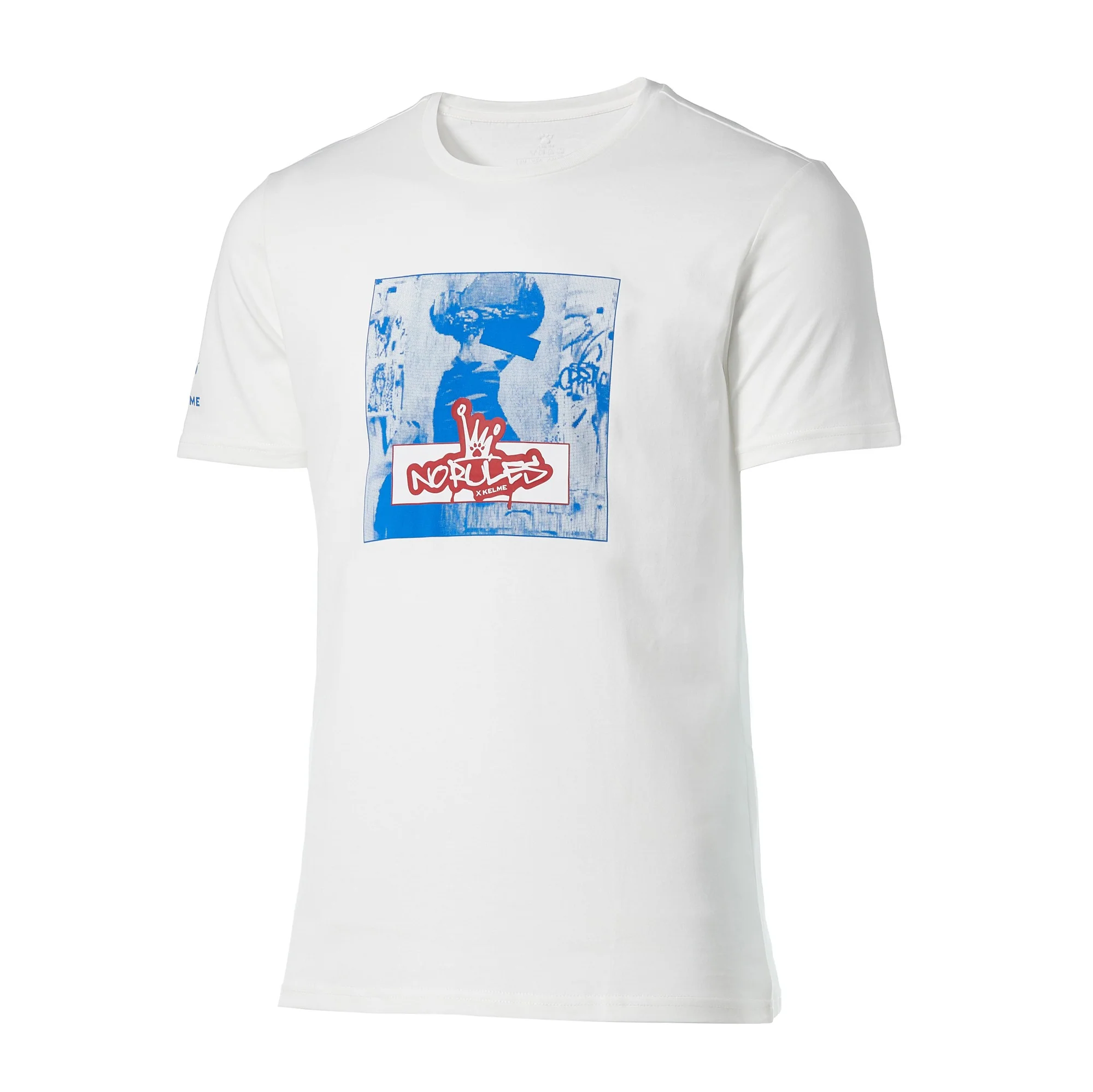 CAMISETA NO RULES BLANCO