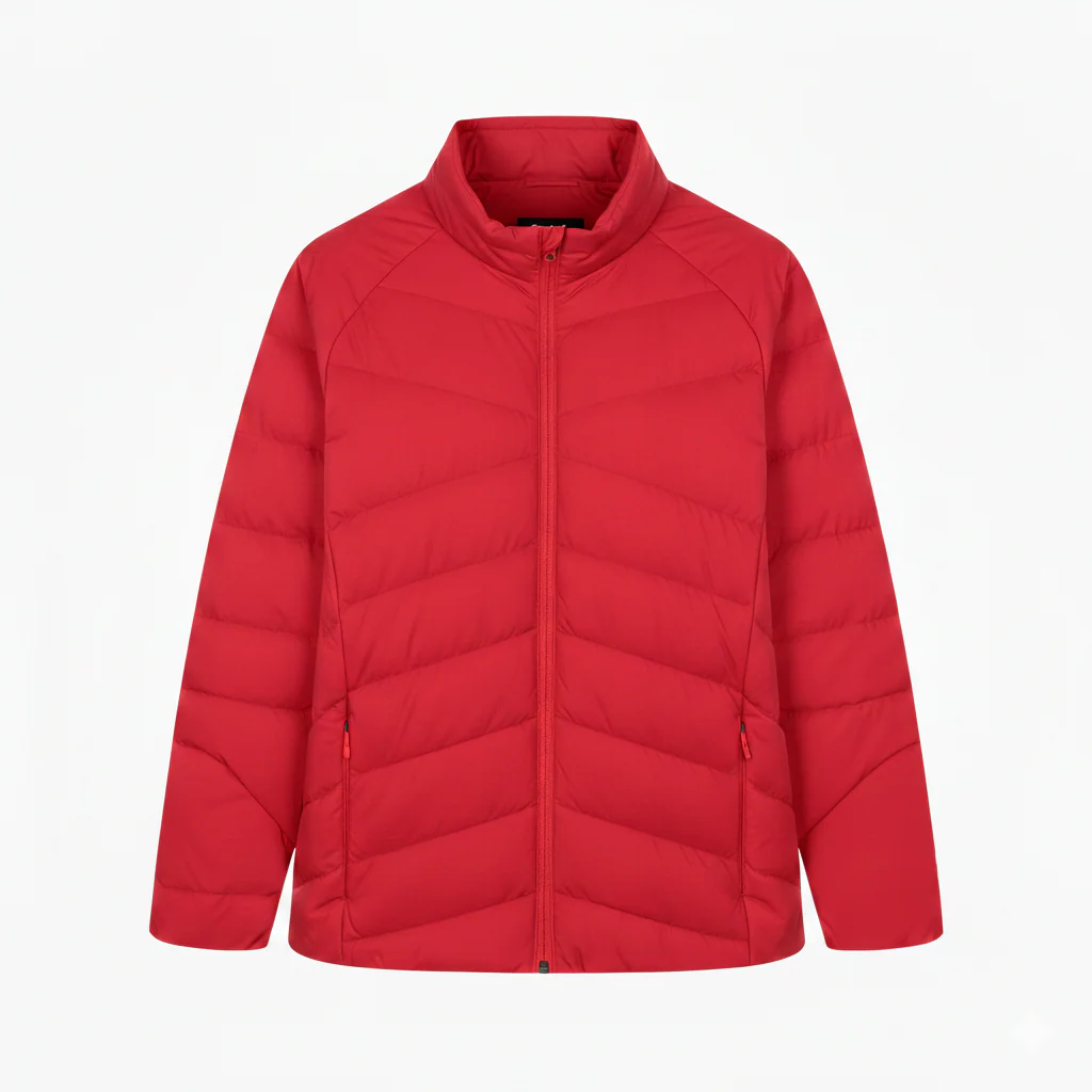 CHAQUETA LIGERA DOWN ROJO