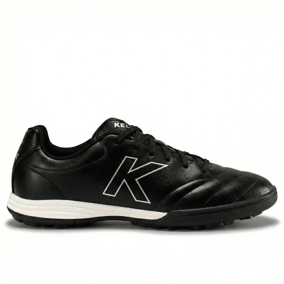 ZAPATILLAS DE NIÑO DE FÚTBOL NEW LINCE TURF NEGRO