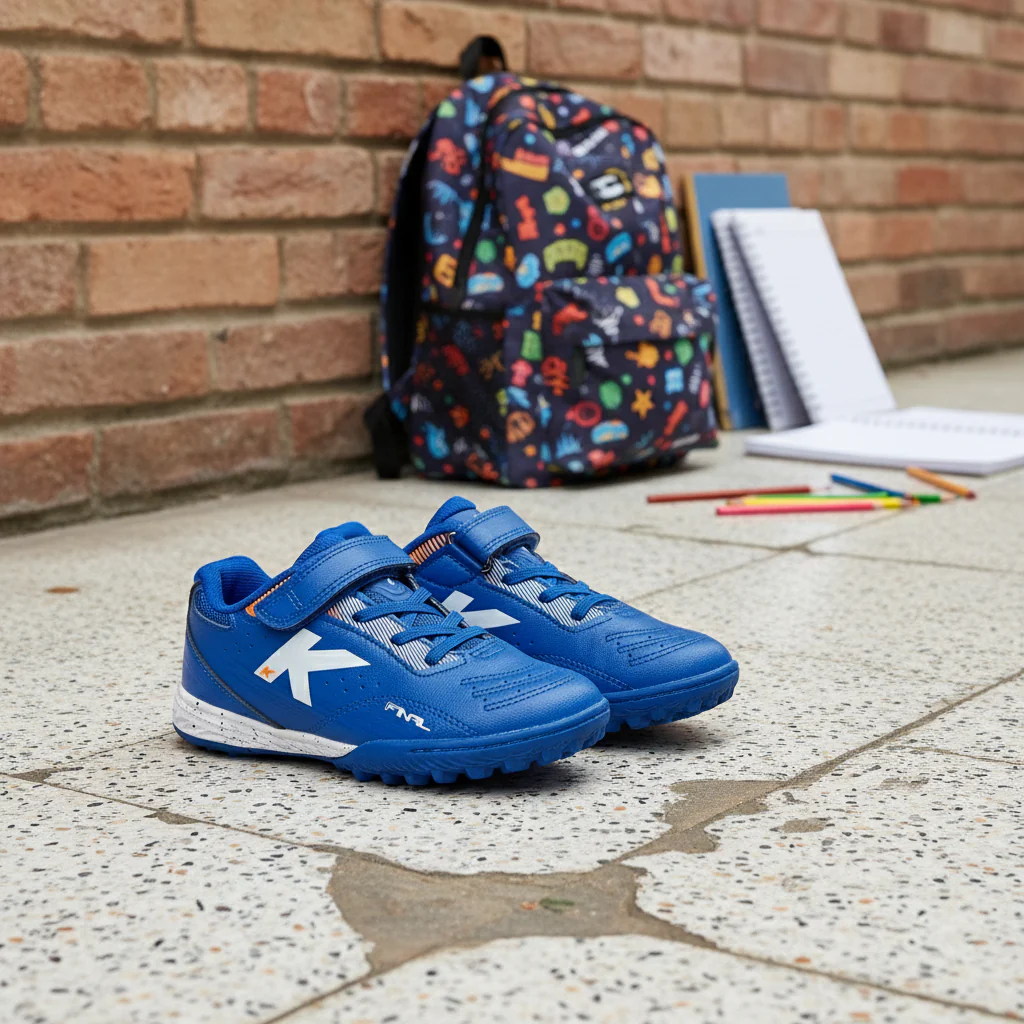 ZAPATILLAS DE NIÑO FINAL ELASTIC TURF AZUL - Image 5