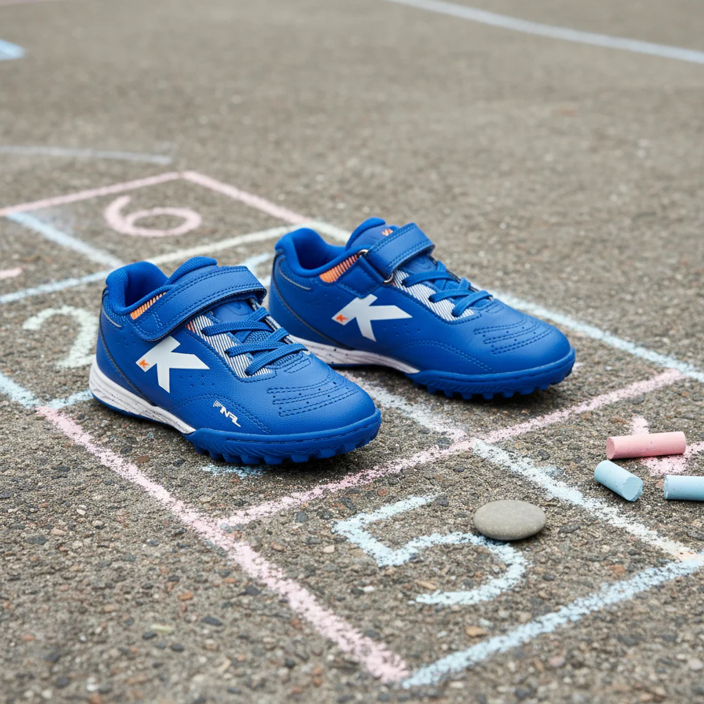 ZAPATILLAS DE NIÑO FINAL ELASTIC TURF AZUL - Image 6