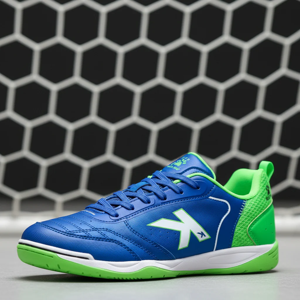 ZAPATILLAS DE FÚTBOL SALA GOLEIRO AZUL VERDE - Image 10