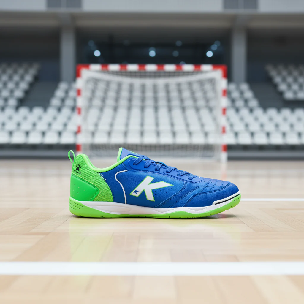 ZAPATILLAS DE FÚTBOL SALA GOLEIRO AZUL VERDE - Image 5