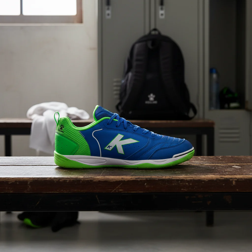 ZAPATILLAS DE FÚTBOL SALA GOLEIRO AZUL VERDE - Image 7