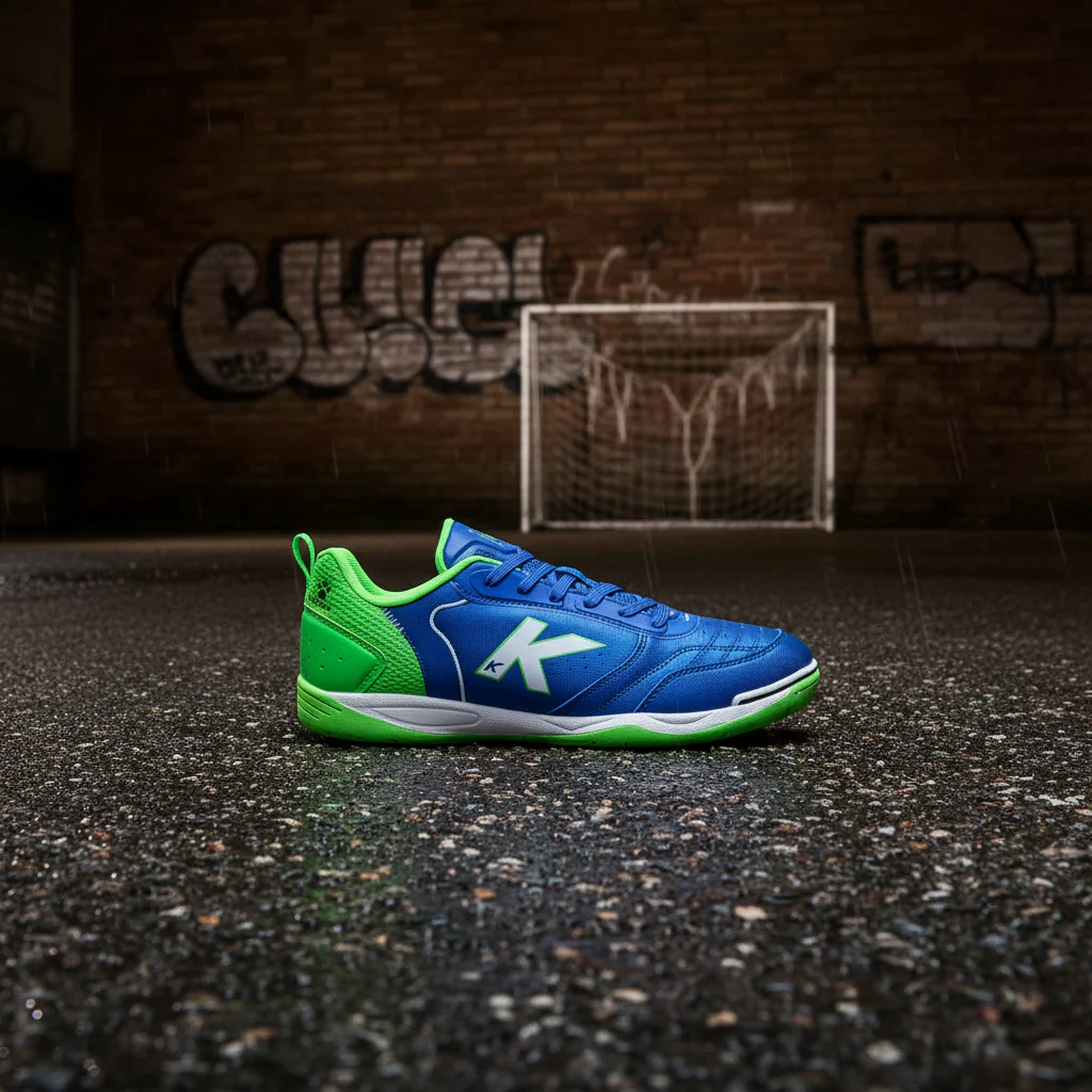 ZAPATILLAS DE FÚTBOL SALA GOLEIRO AZUL VERDE - Image 8