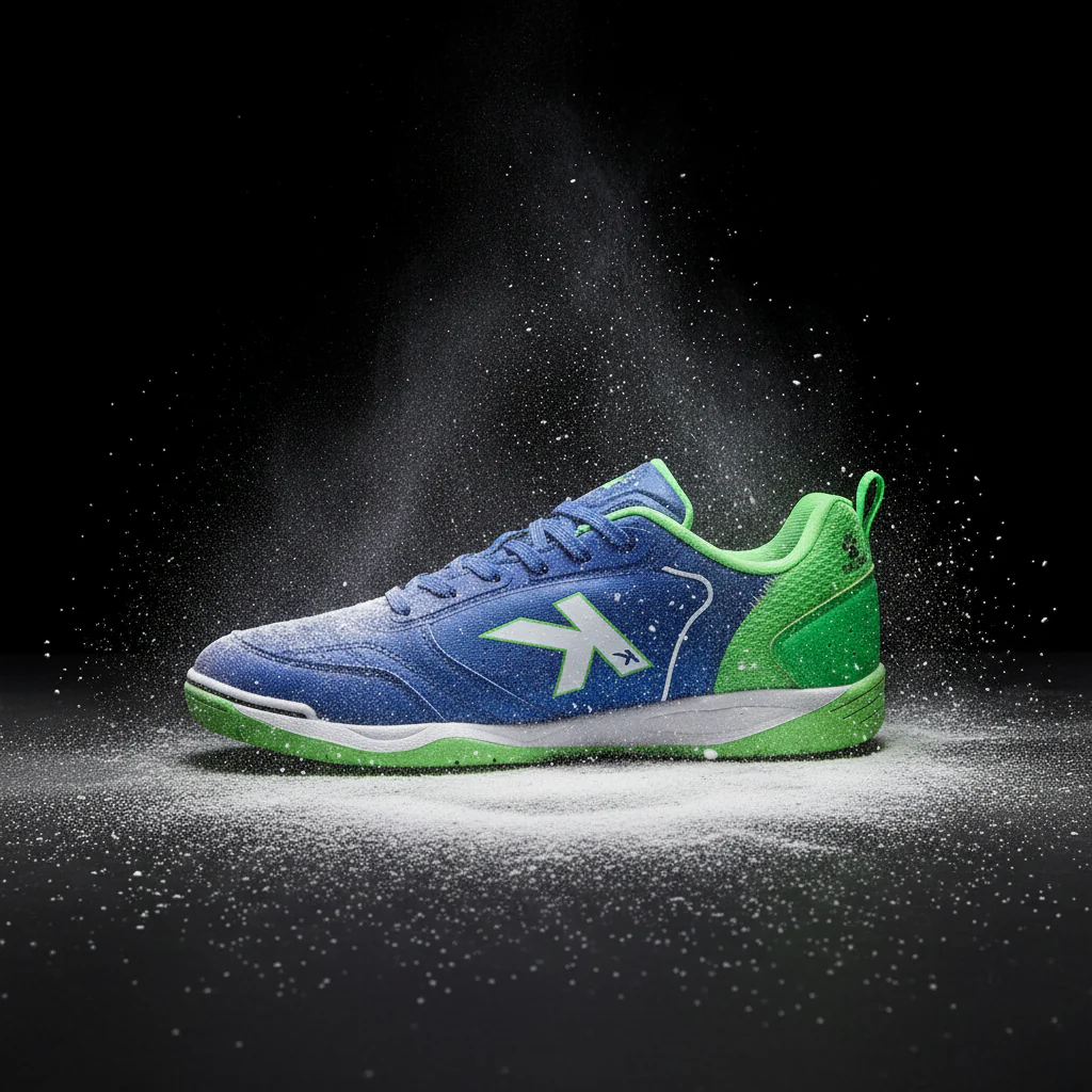 ZAPATILLAS DE FÚTBOL SALA GOLEIRO AZUL VERDE - Image 9