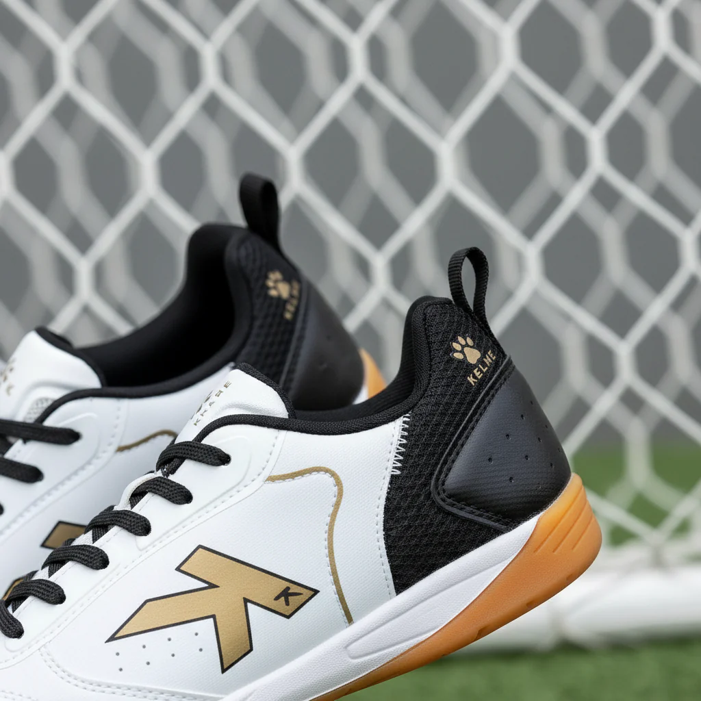 ZAPATILLAS DE FÚTBOL SALA GOLEIRO BLANCO NEGRO - Image 5