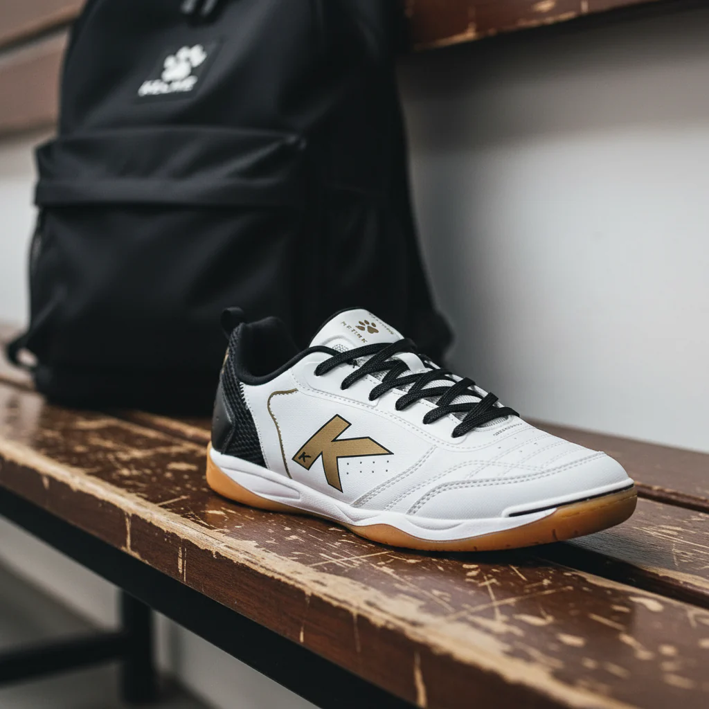 ZAPATILLAS DE FÚTBOL SALA GOLEIRO BLANCO NEGRO - Image 7