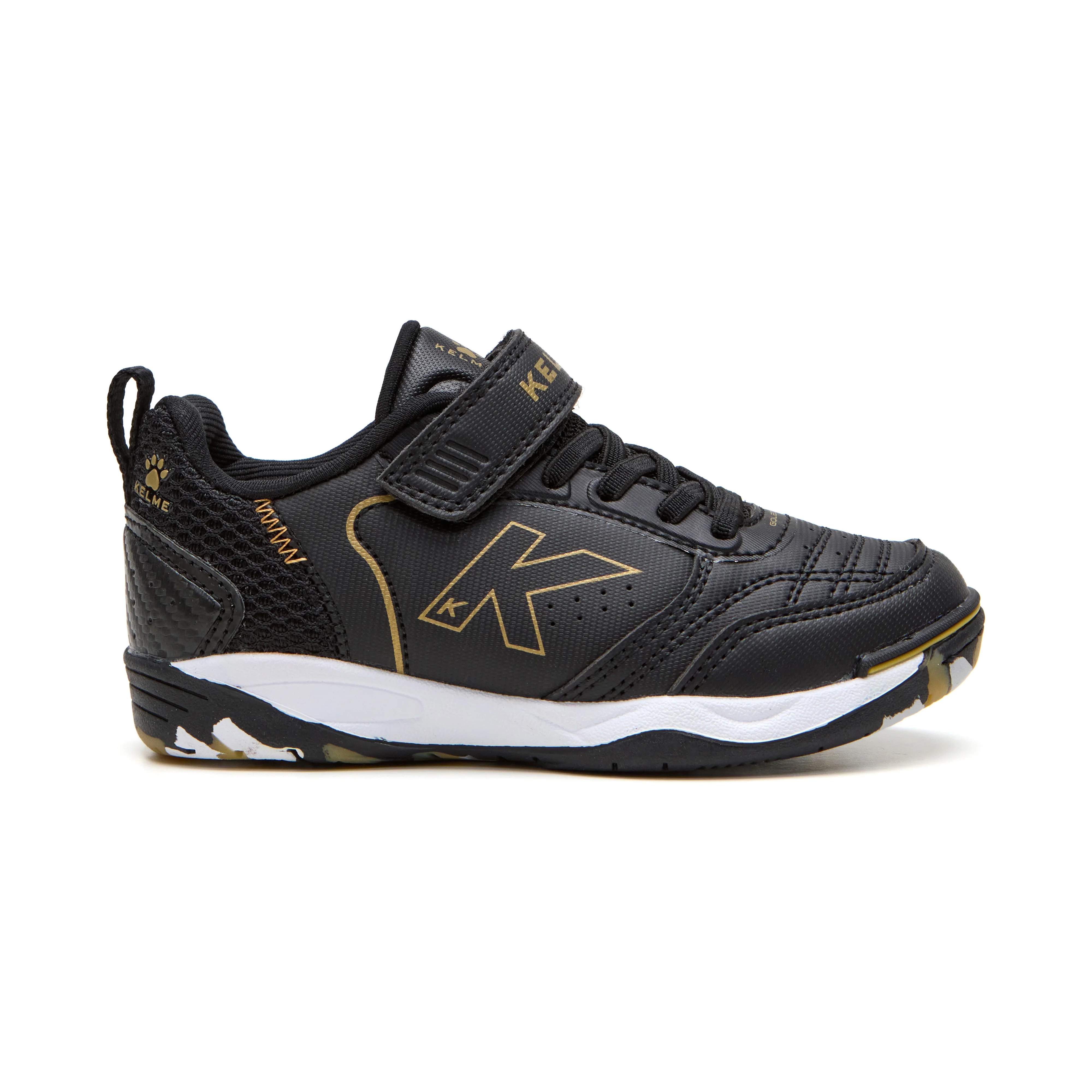 ZAPATILLAS DE NIÑO GOLEIRO ELASTIC INDOOR NEGRO