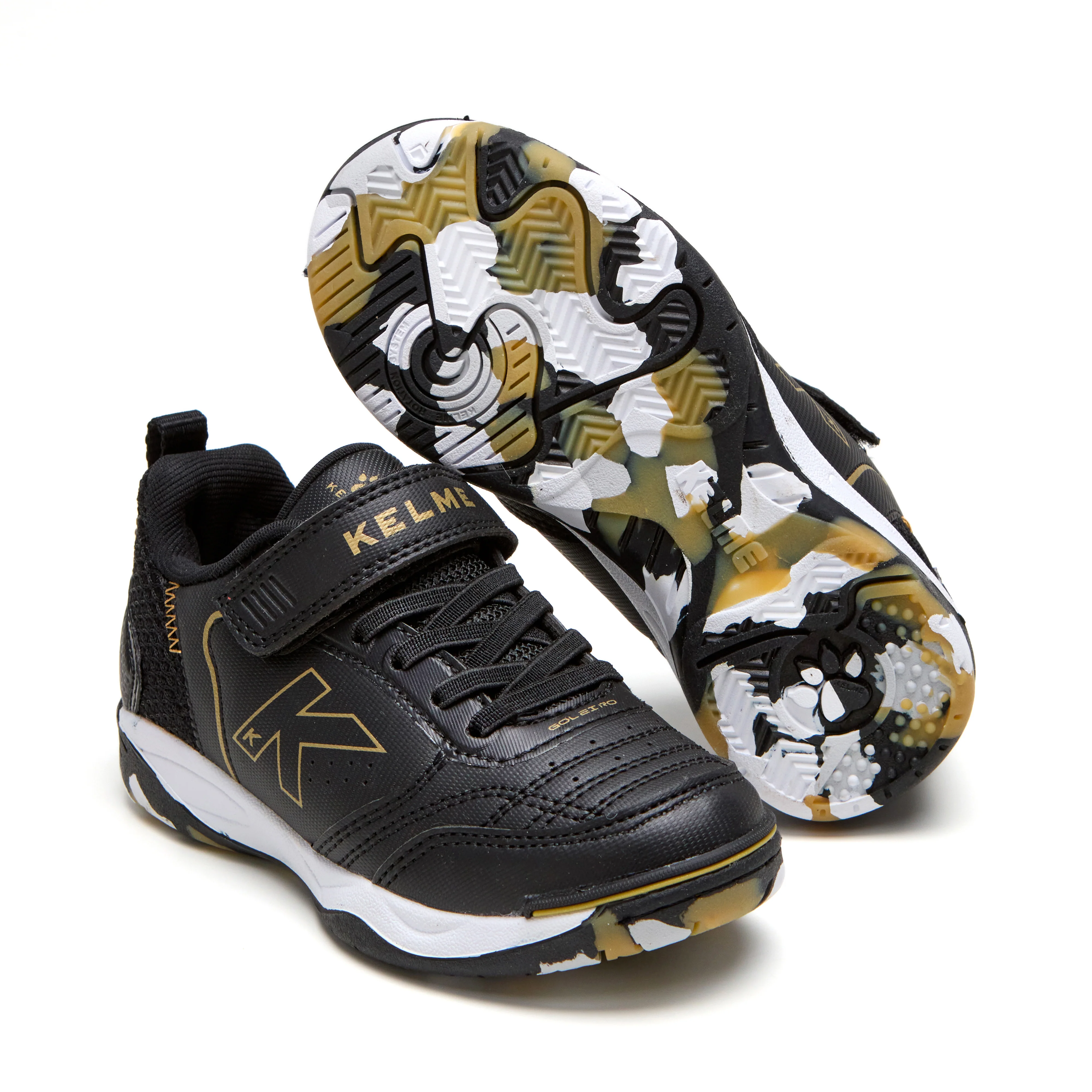 ZAPATILLAS DE NIÑO GOLEIRO ELASTIC INDOOR NEGRO - Image 2