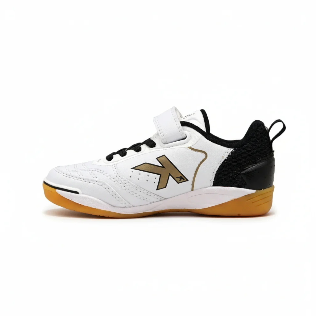 ZAPATILLAS DE FÚTBOL SALA DE NIÑO GOLEIRO ELASTIC INDOOR BLANCO-NEGRO - Image 4