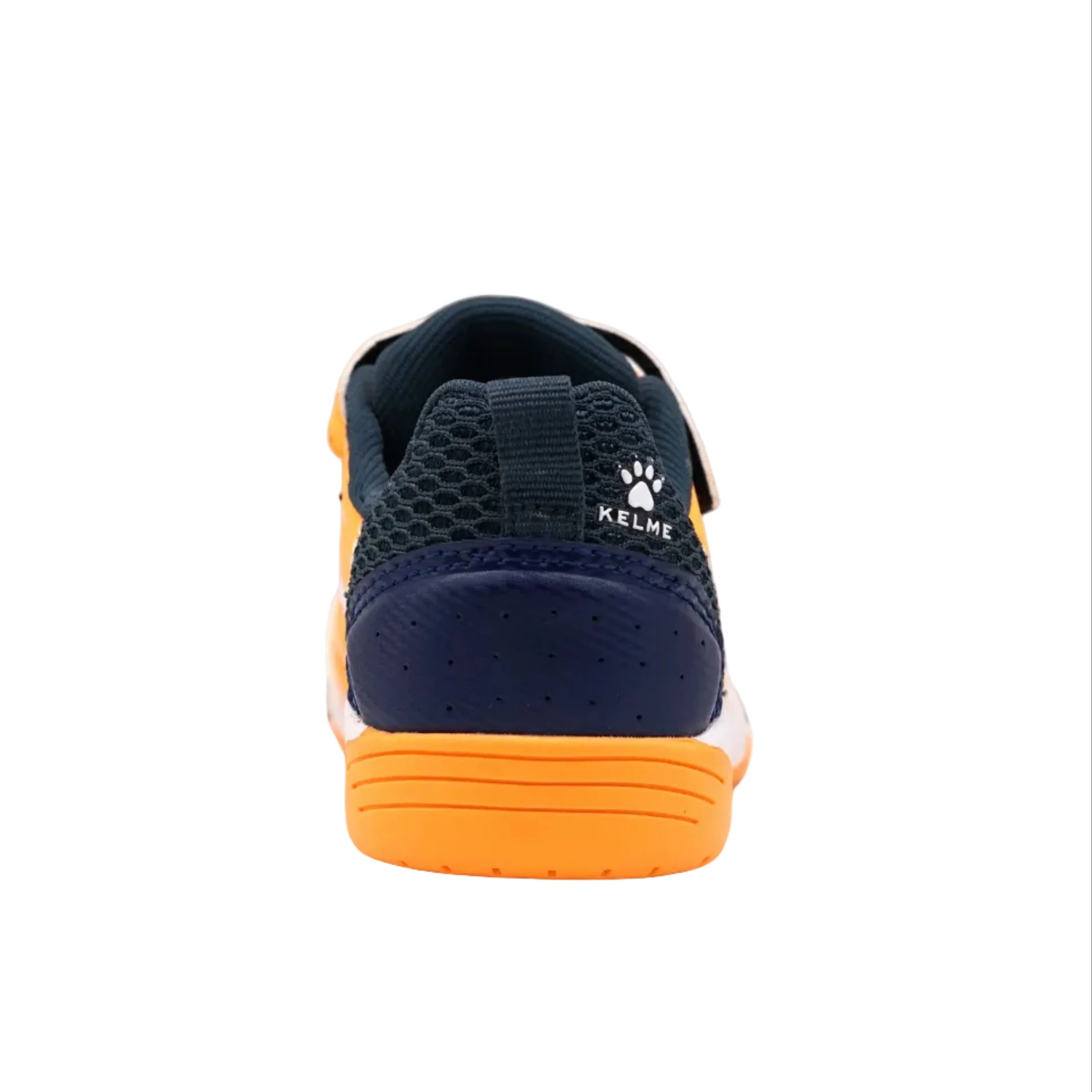ZAPATILLAS DE NIÑO GOLEIRO ELASTIC INDOOR NARANJA Y AZUL - Image 4