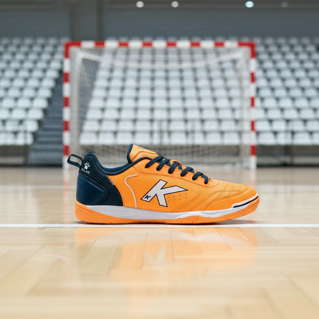 ZAPATILLAS DE FÚTBOL SALA GOLEIRO NARANJA AZUL - Image 10