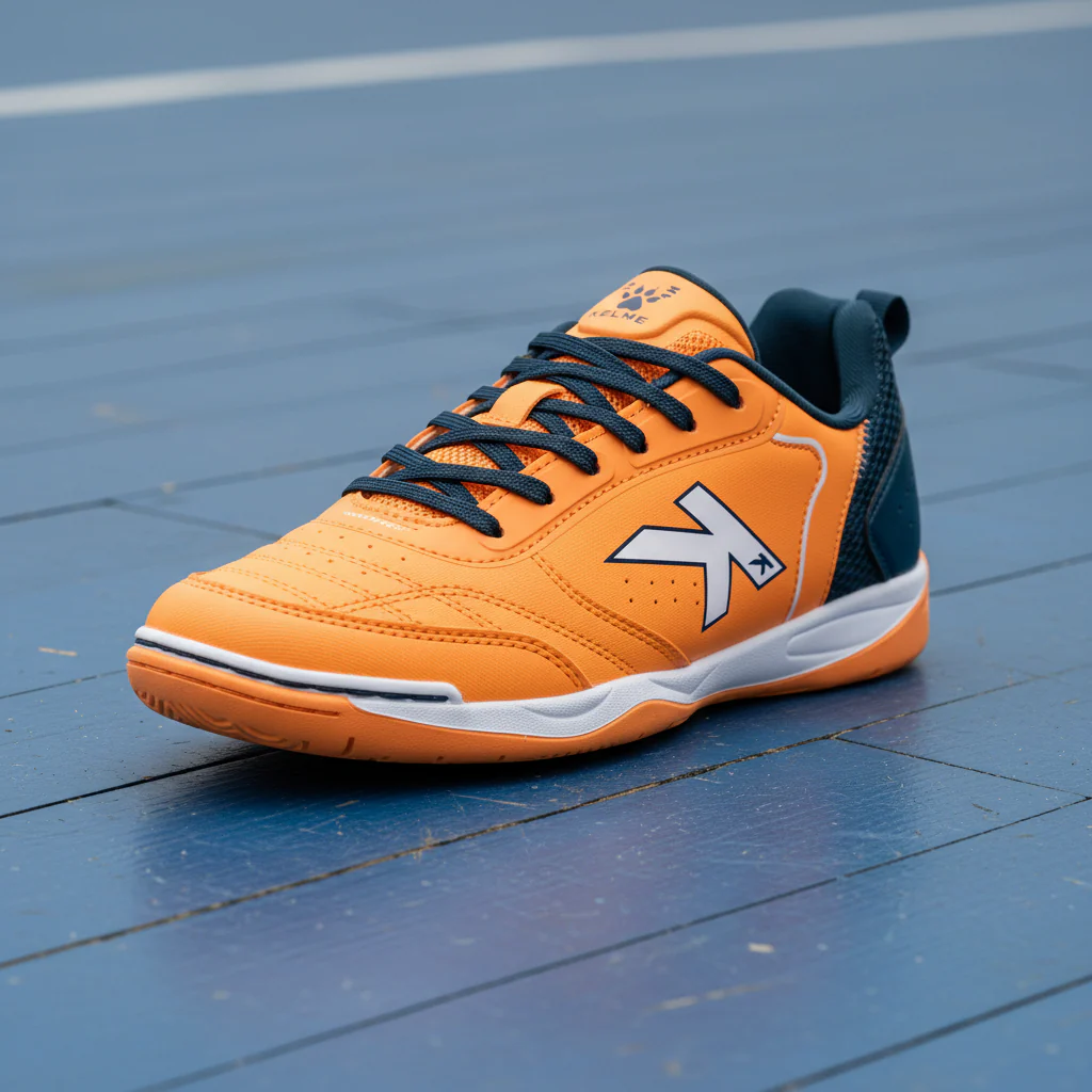 ZAPATILLAS DE FÚTBOL SALA GOLEIRO NARANJA AZUL - Image 11