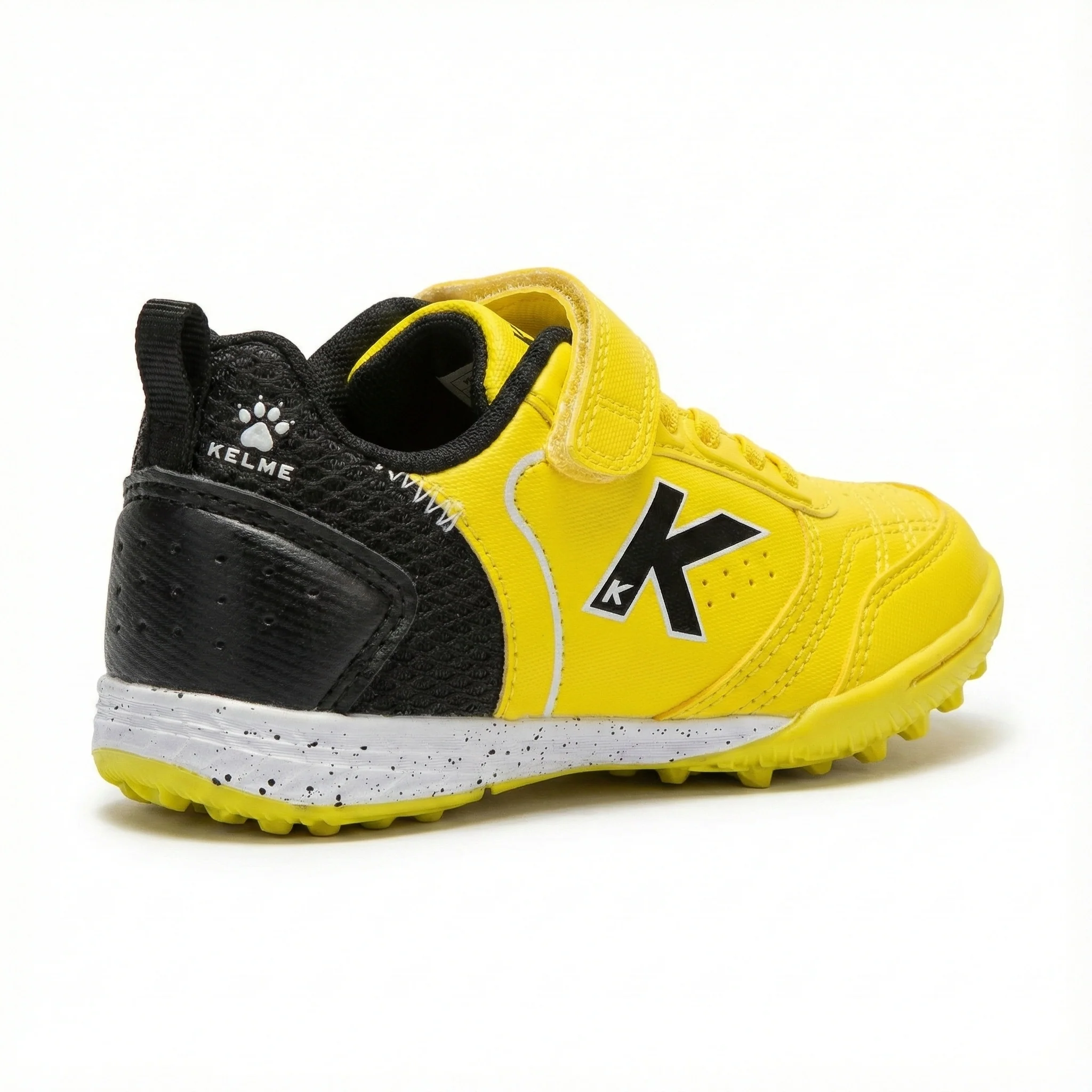 ZAPATILLAS DE NIÑO GOLEIRO TURF ELASTIC AMARILLO Y NEGRO - Image 4
