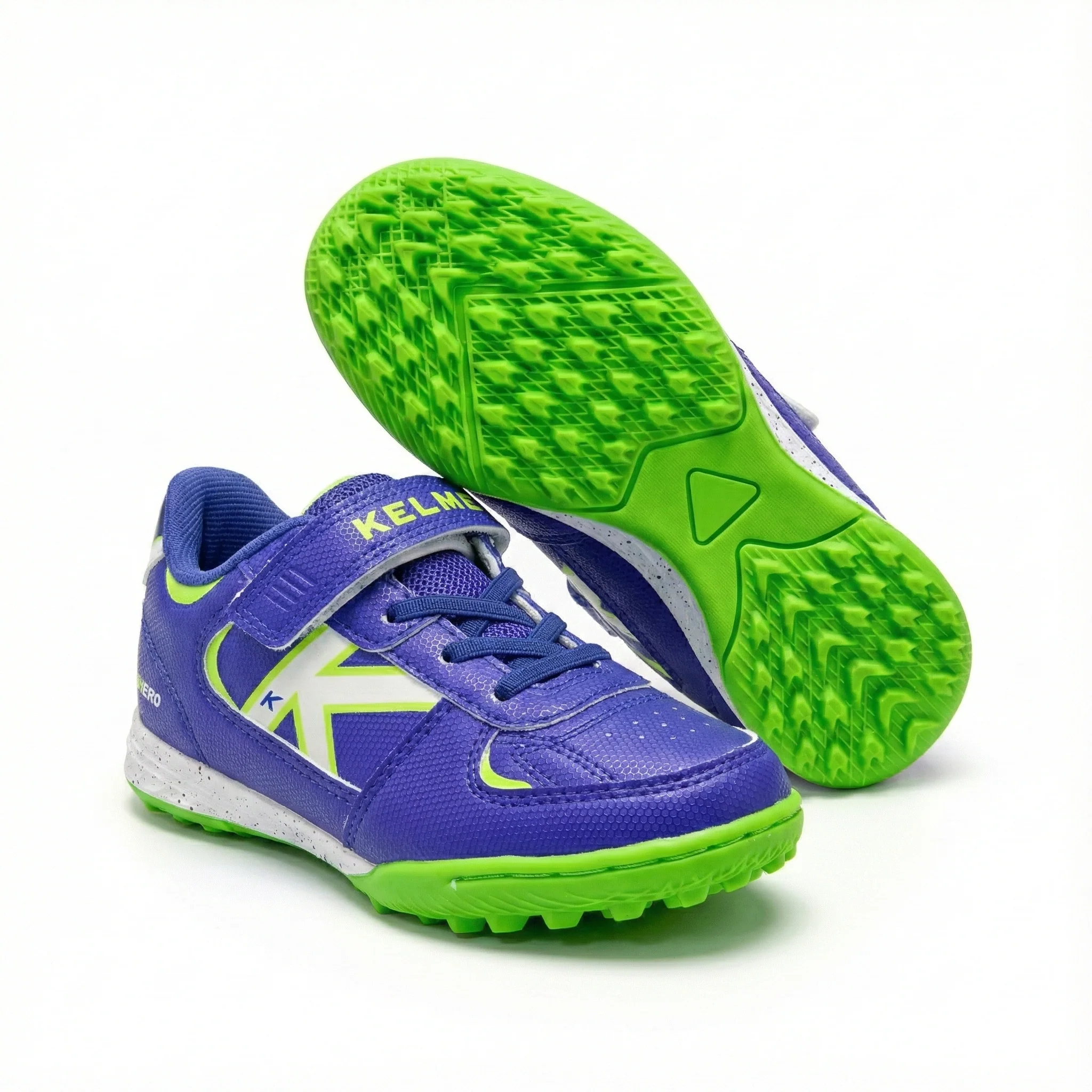 ZAPATILLAS DE NIÑO HERO TURF ELASTIC AZUL-VERDE - Image 2