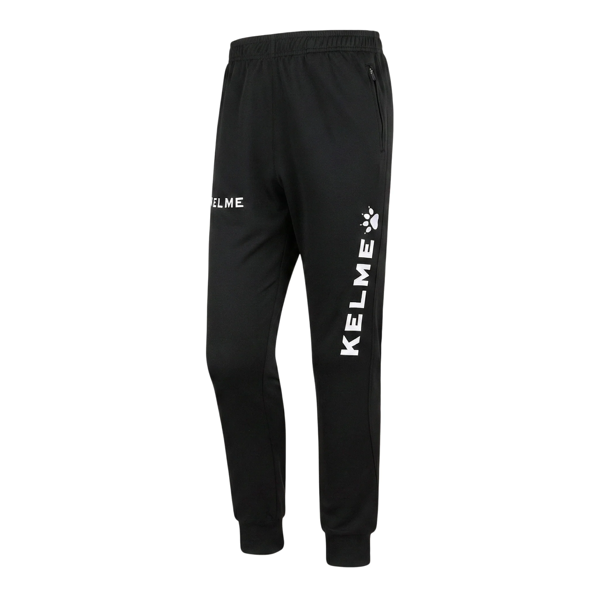 PANTALÓN LARGO DE CHÁNDAL GLOBAL NEGRO Y BLANCO