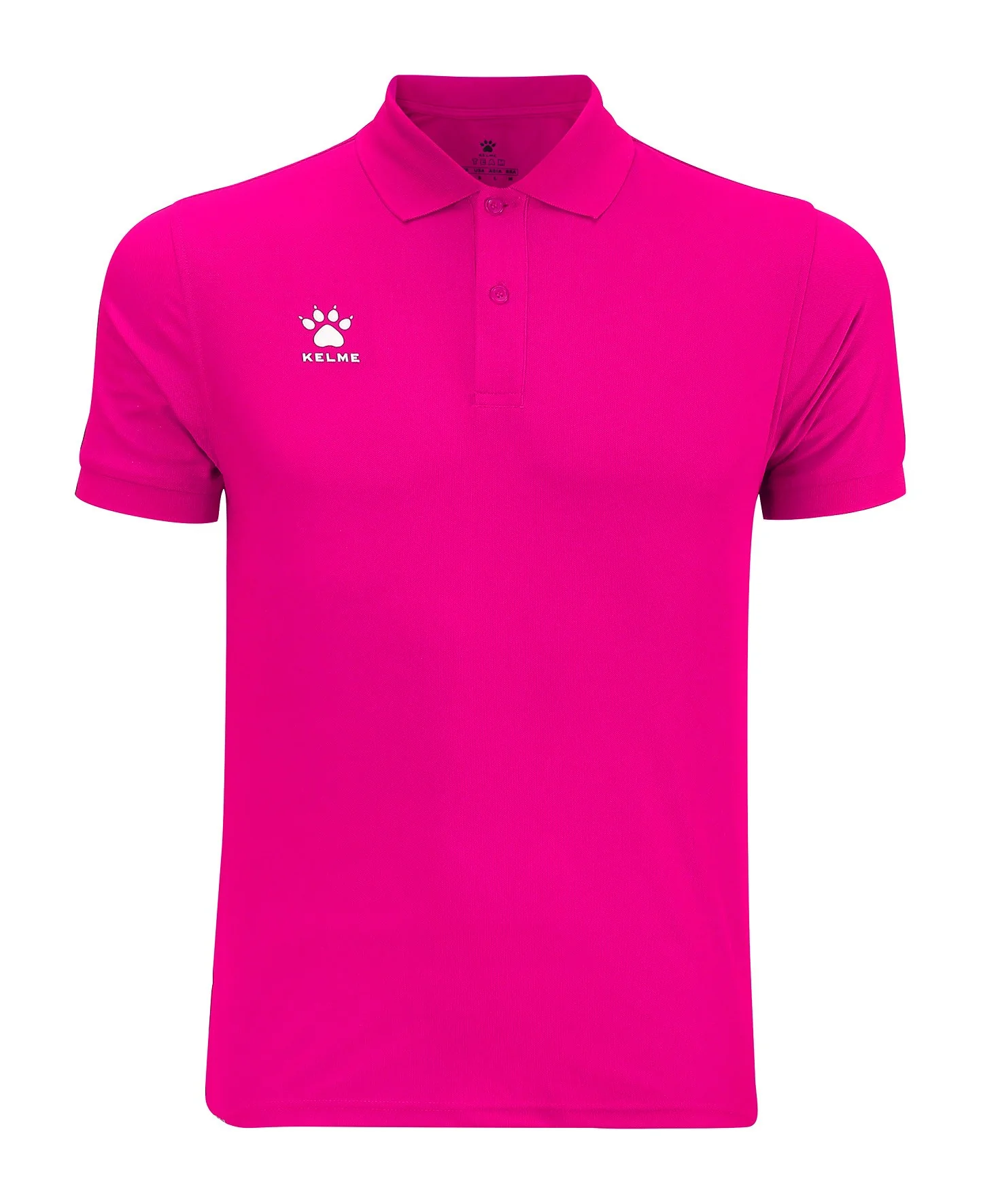 POLO MANGA CORTA BASIC ROSA