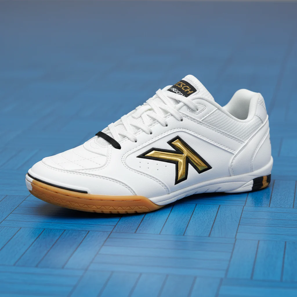 ZAPATILLAS DE FÚTBOL SALA SPECIAL PLAYER PRECISION BLANCO DORADO NEGRO - Image 10