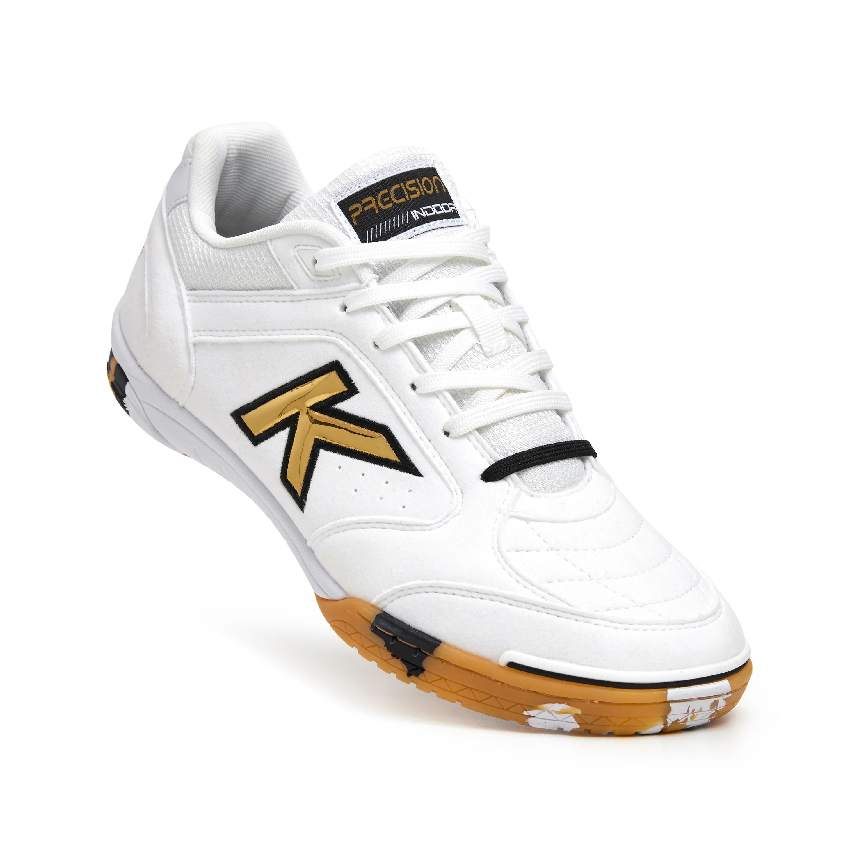 ZAPATILLAS DE FÚTBOL SALA SPECIAL PLAYER PRECISION BLANCO DORADO NEGRO - Image 3