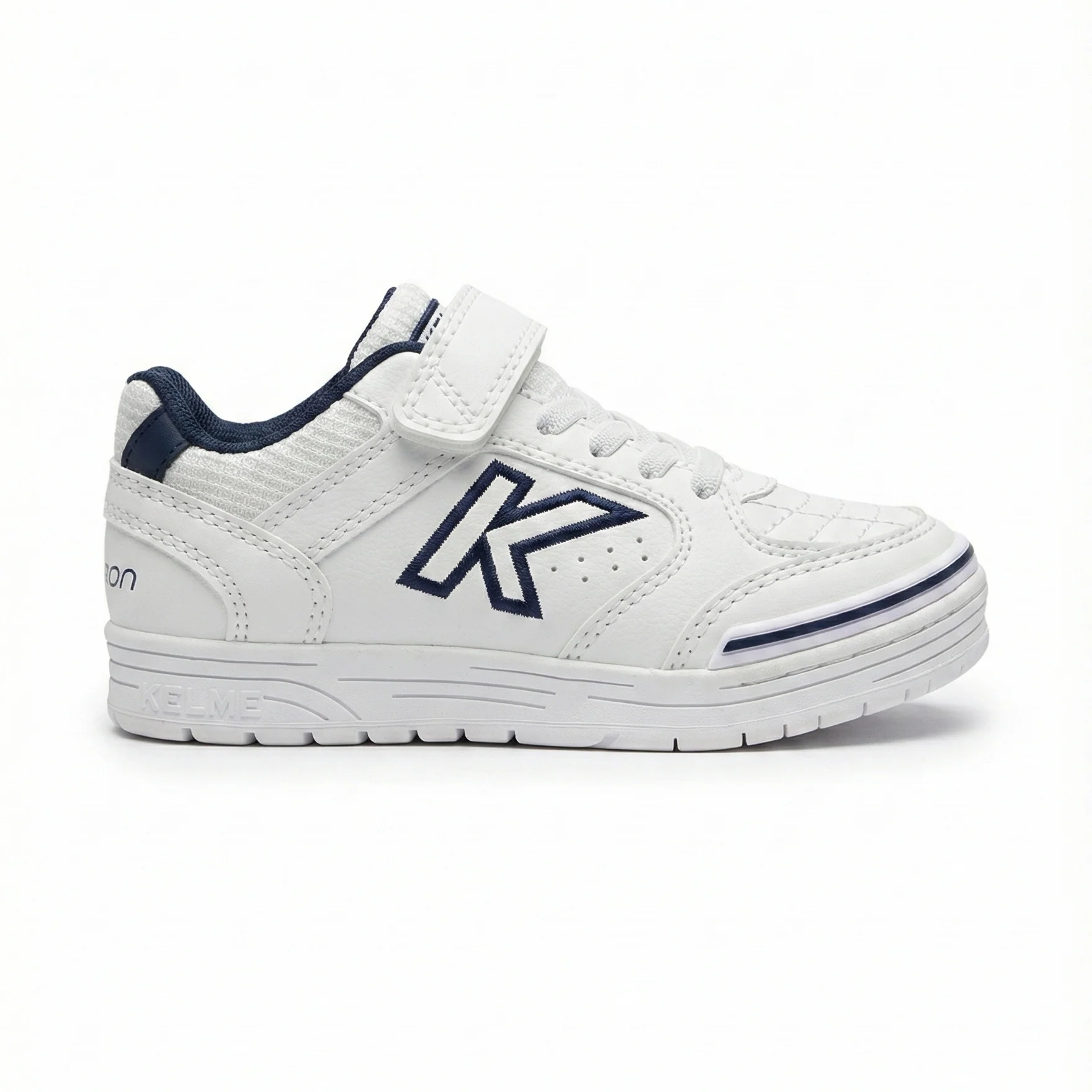 ZAPATILLAS DE NIÑO PRECISION BTS ELASTIC BLANCO-MARINO