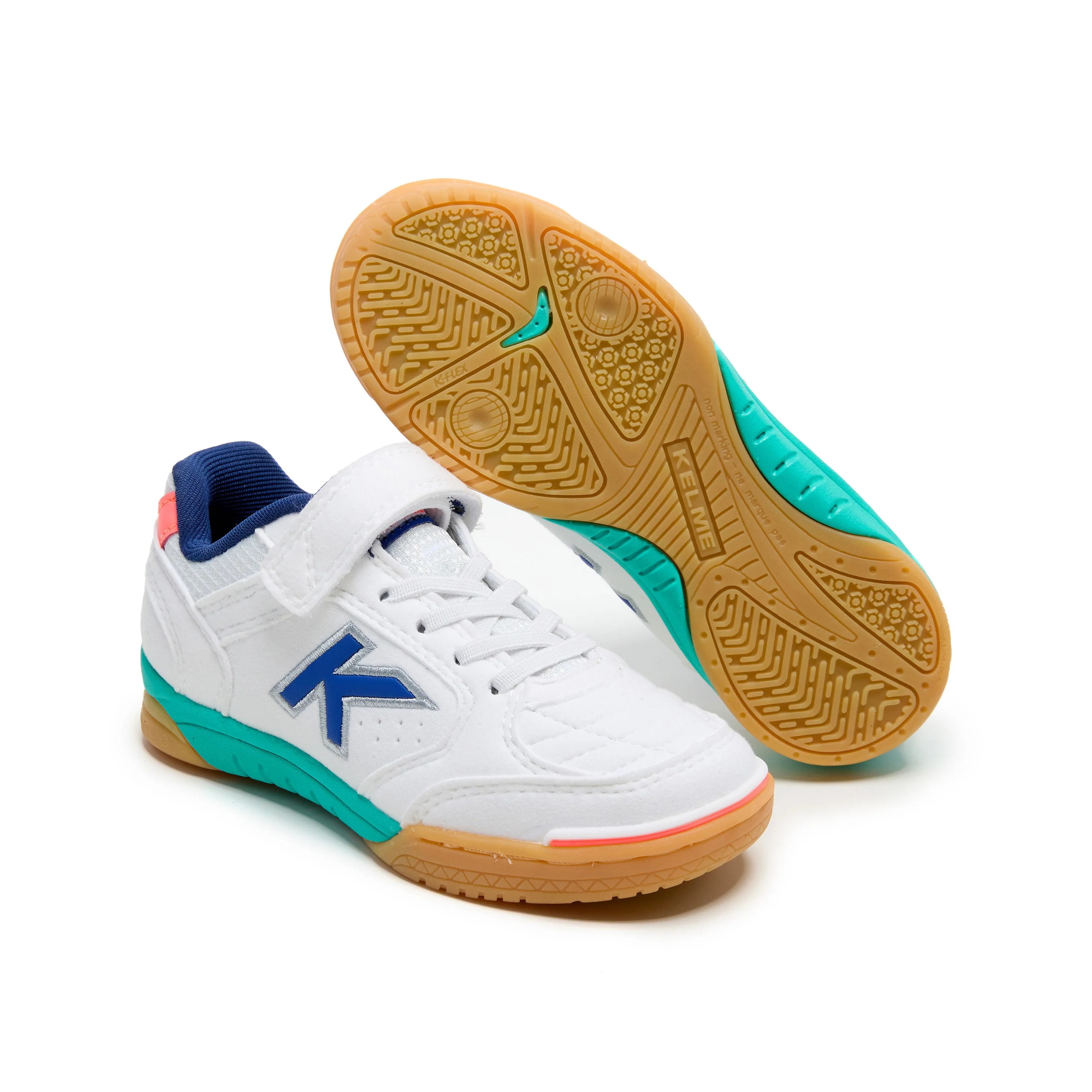 ZAPATILLAS DE FÚTBOL SALA DE NIÑO PRECISION ELASTIC BLANCO - Image 2