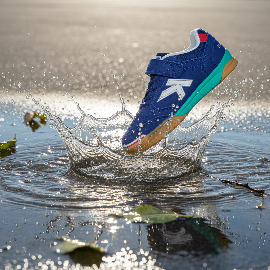 ZAPATILLAS DE FÚTBOL SALA DE NIÑO PRECISION ELASTIC AZUL - Image 6