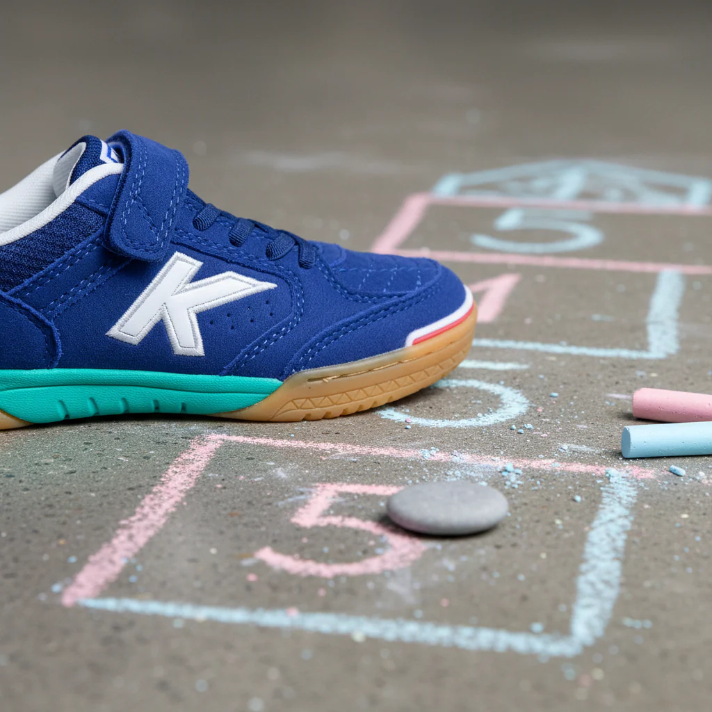 ZAPATILLAS DE FÚTBOL SALA DE NIÑO PRECISION ELASTIC AZUL - Image 8