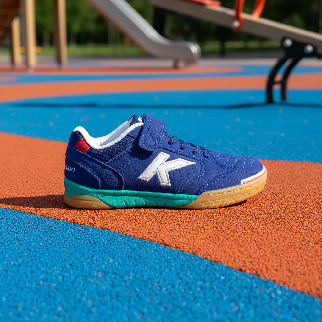 ZAPATILLAS DE FÚTBOL SALA DE NIÑO PRECISION ELASTIC AZUL - Image 9