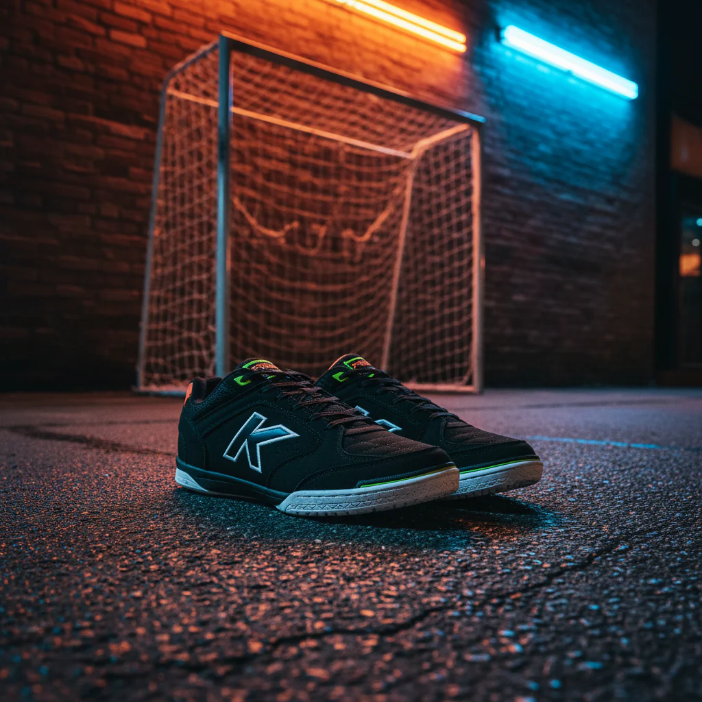 ZAPATILLAS DE FÚTBOL SALA PRECISION NEGRO NARANJA - Image 6