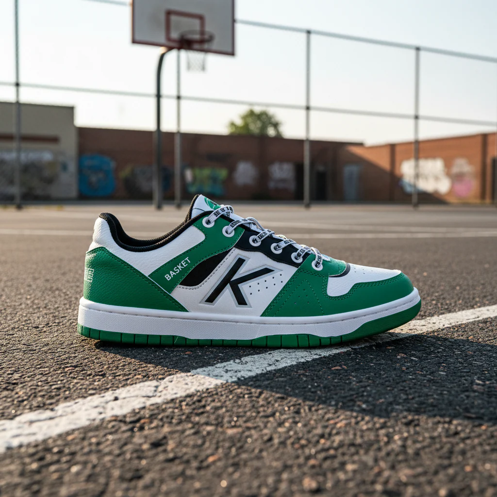 ZAPATILLAS CASUAL RETROBASKET 2.0 VERDE - Image 3