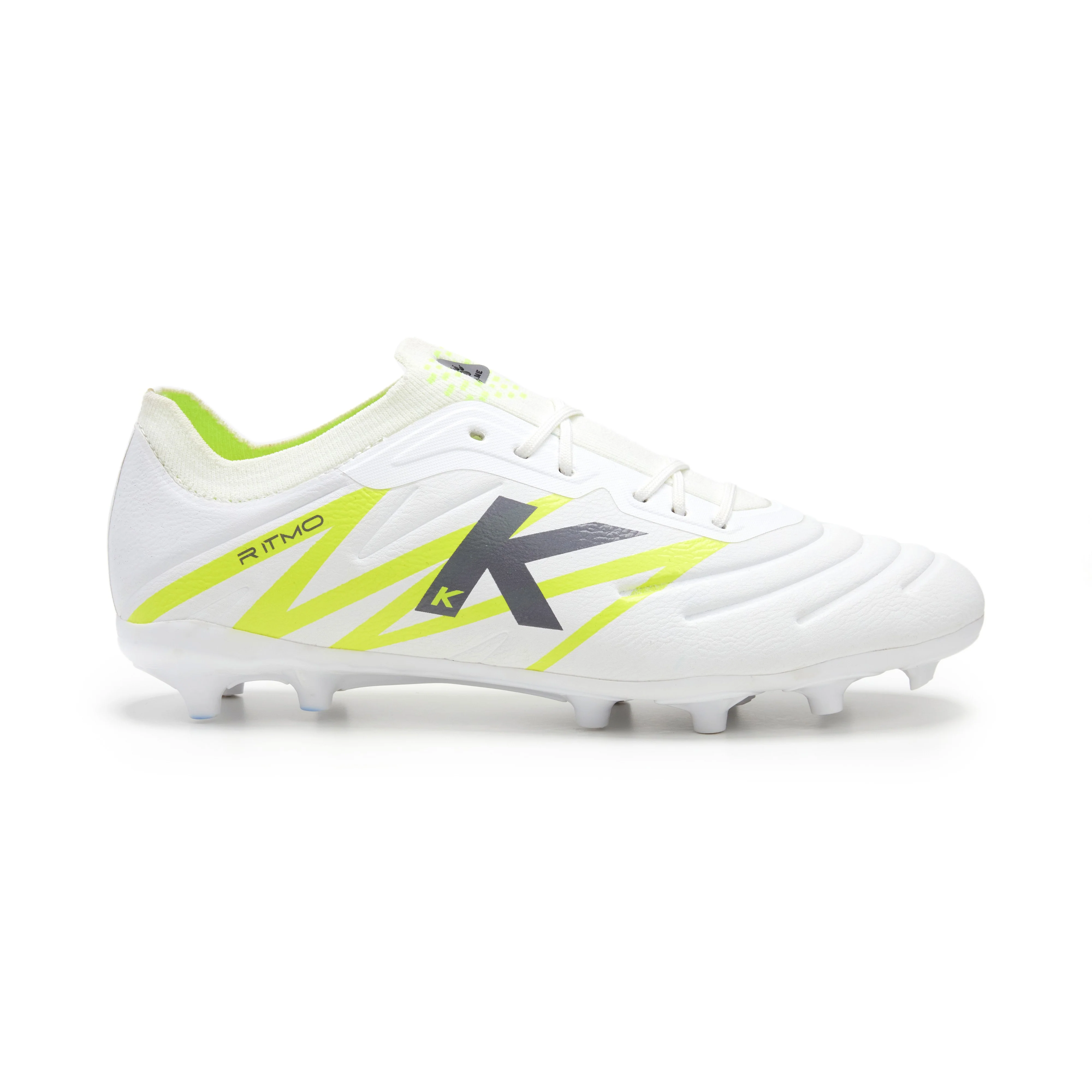 BOTAS DE FÚTBOL RITMO MG BLANCO