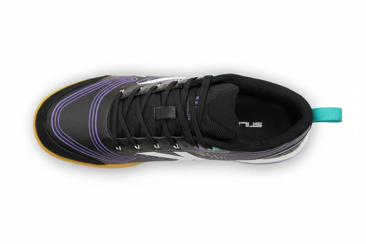 ZAPATILLAS DE FÚTBOL SALA STILETTO NEGRO - Image 3