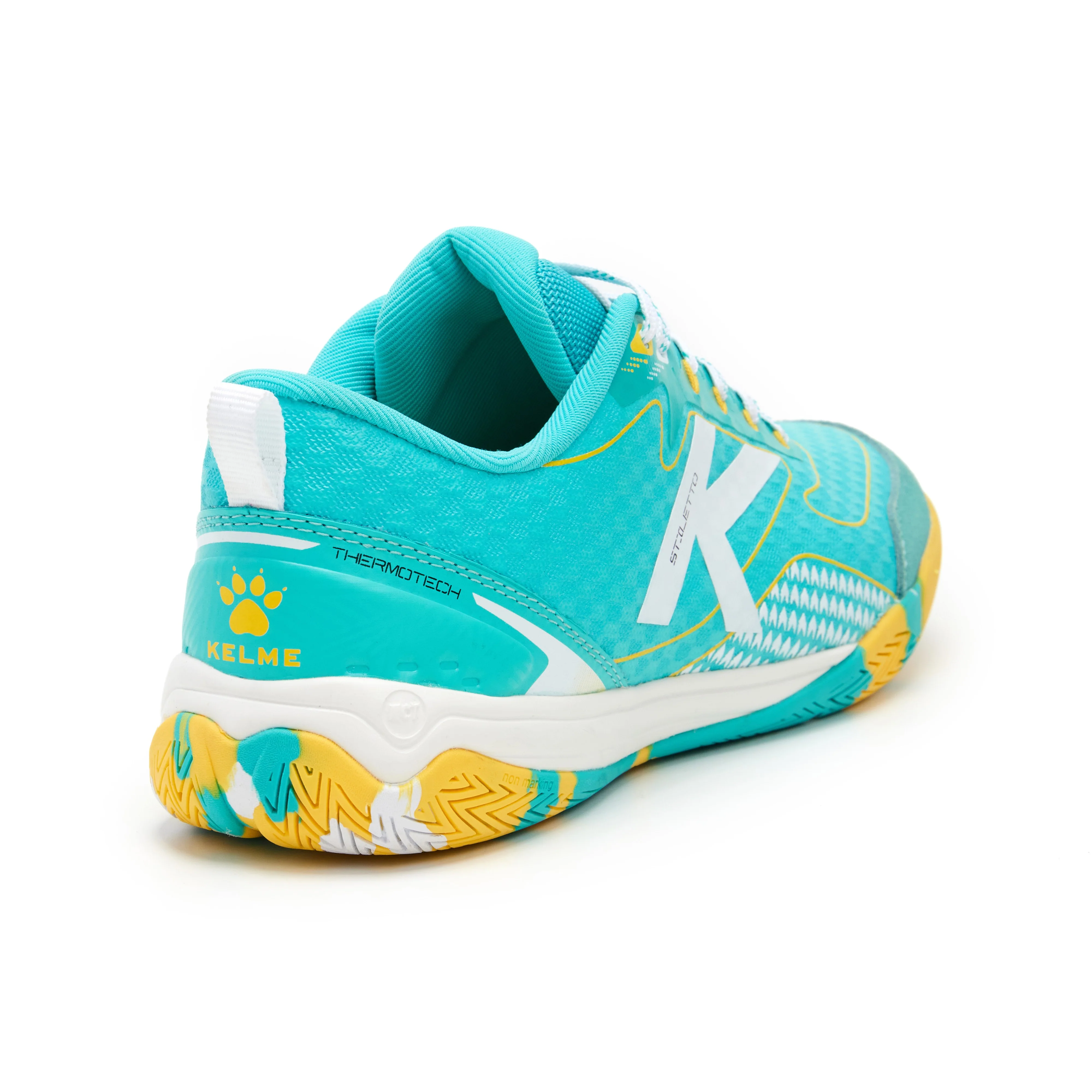 ZAPATILLA DE FÚTBOL SALA STILETTO TURQUESA - Image 3