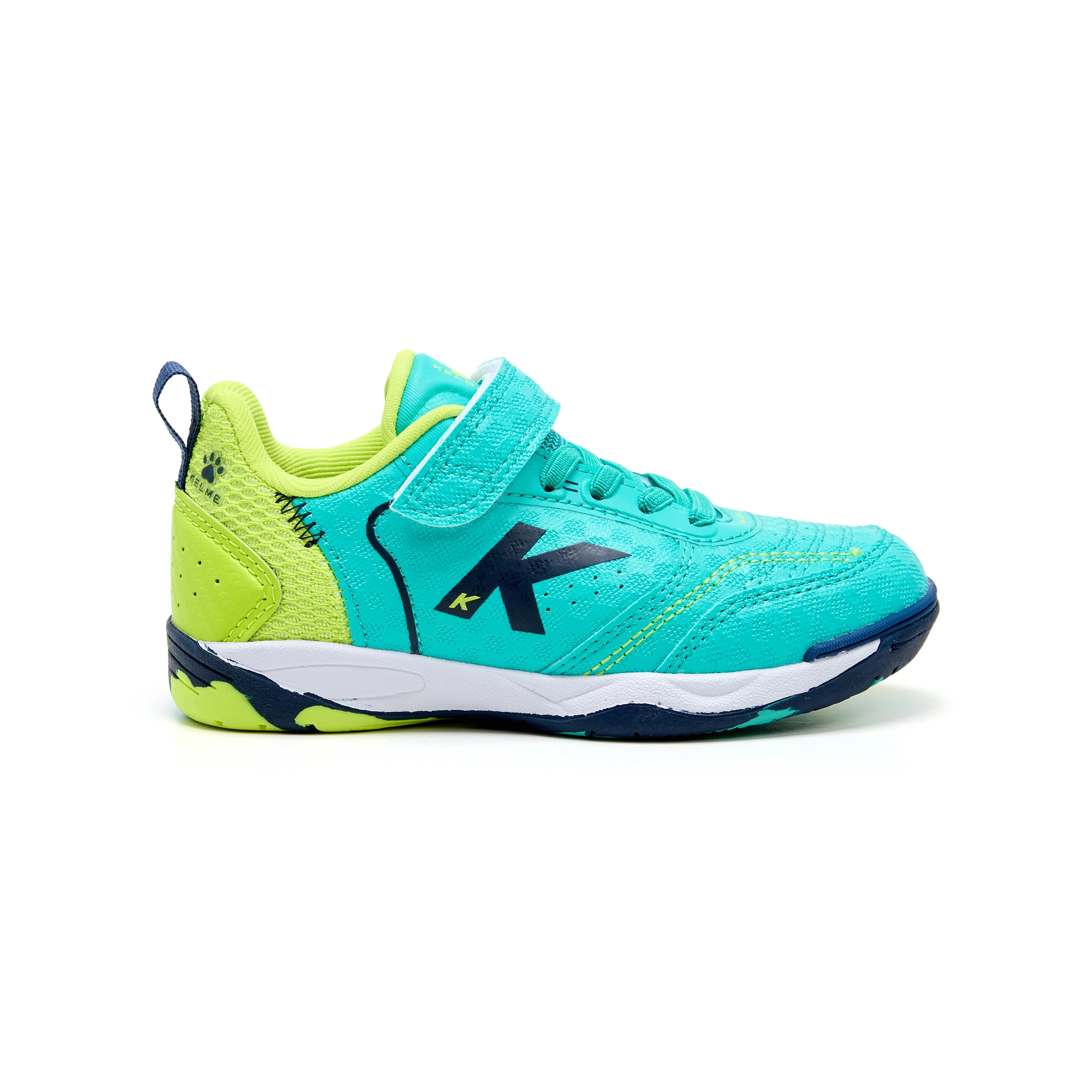 ZAPATILLA DE NIÑO GOLEIRO ELASTIC INDOOR TURQUESA