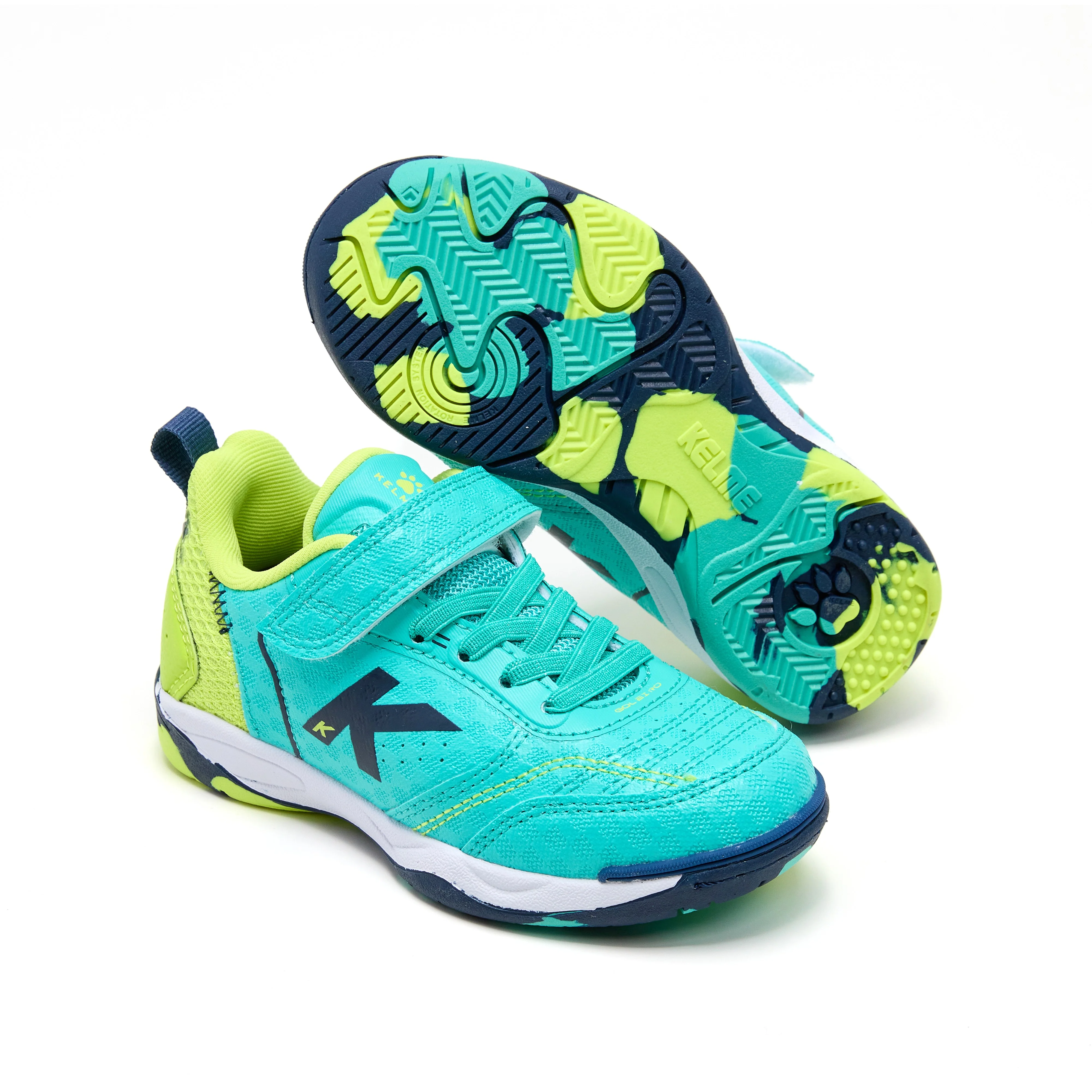 ZAPATILLA DE NIÑO GOLEIRO ELASTIC INDOOR TURQUESA - Image 4